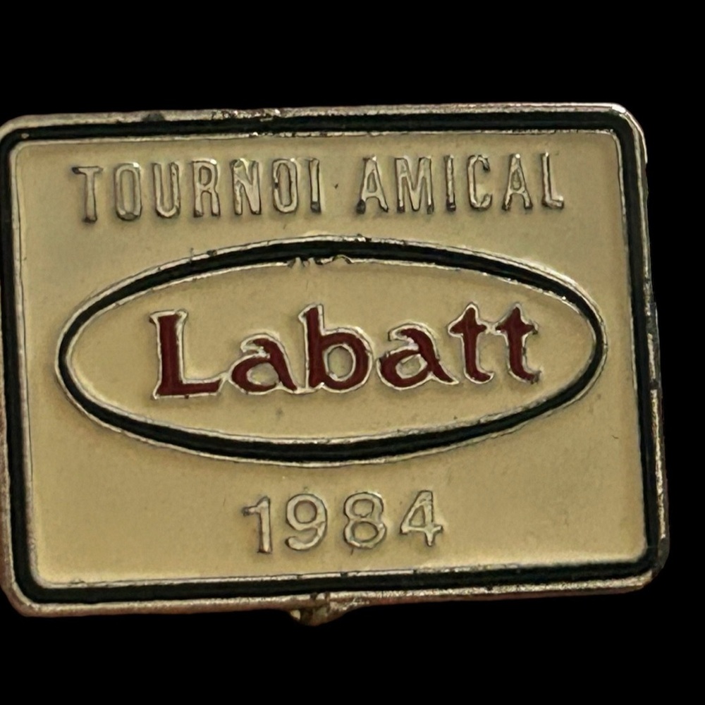 Labatt 1984 Tournoi Amical Pin